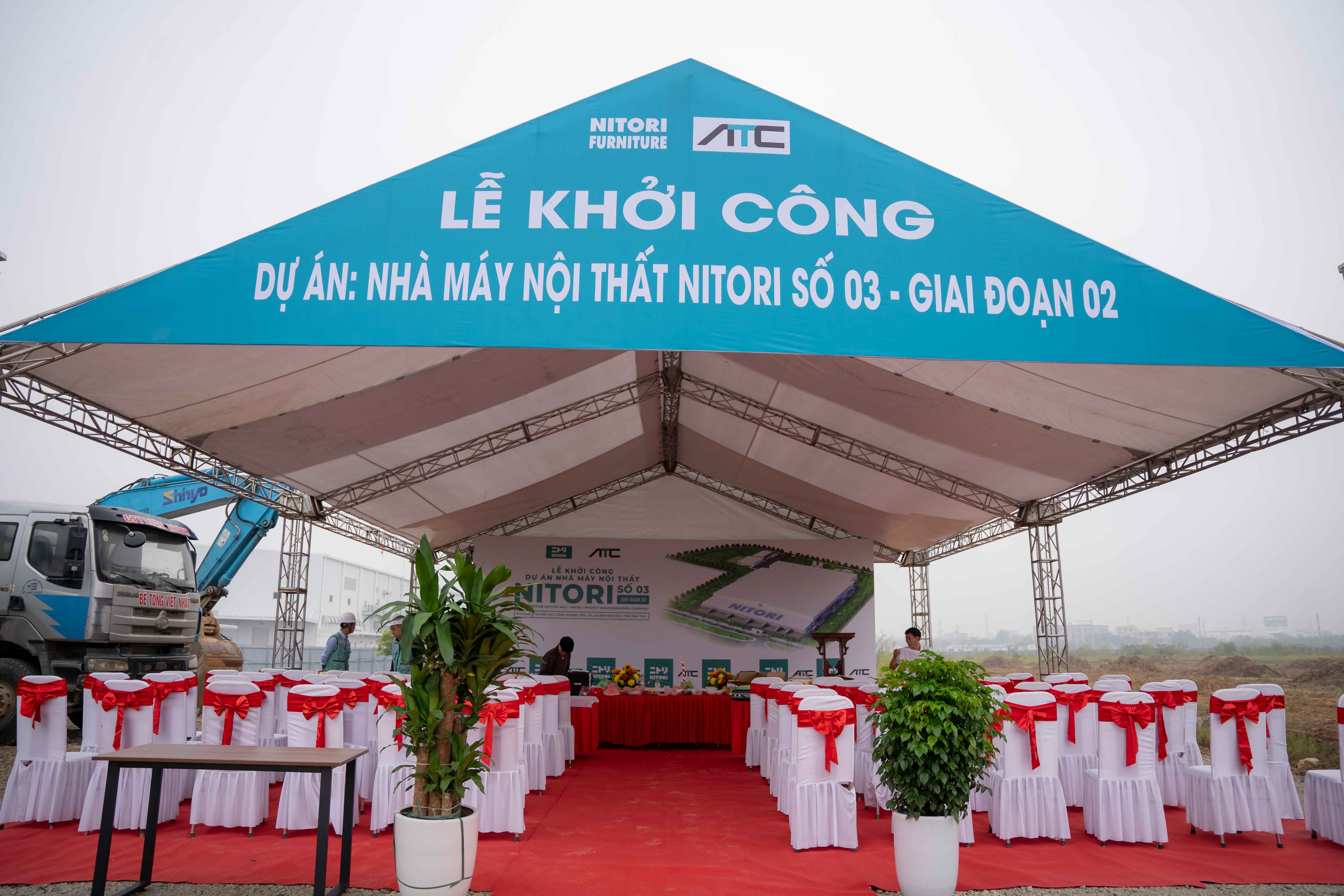 Nhà máy Nitori Furniture số 3 - giai đoạn 2