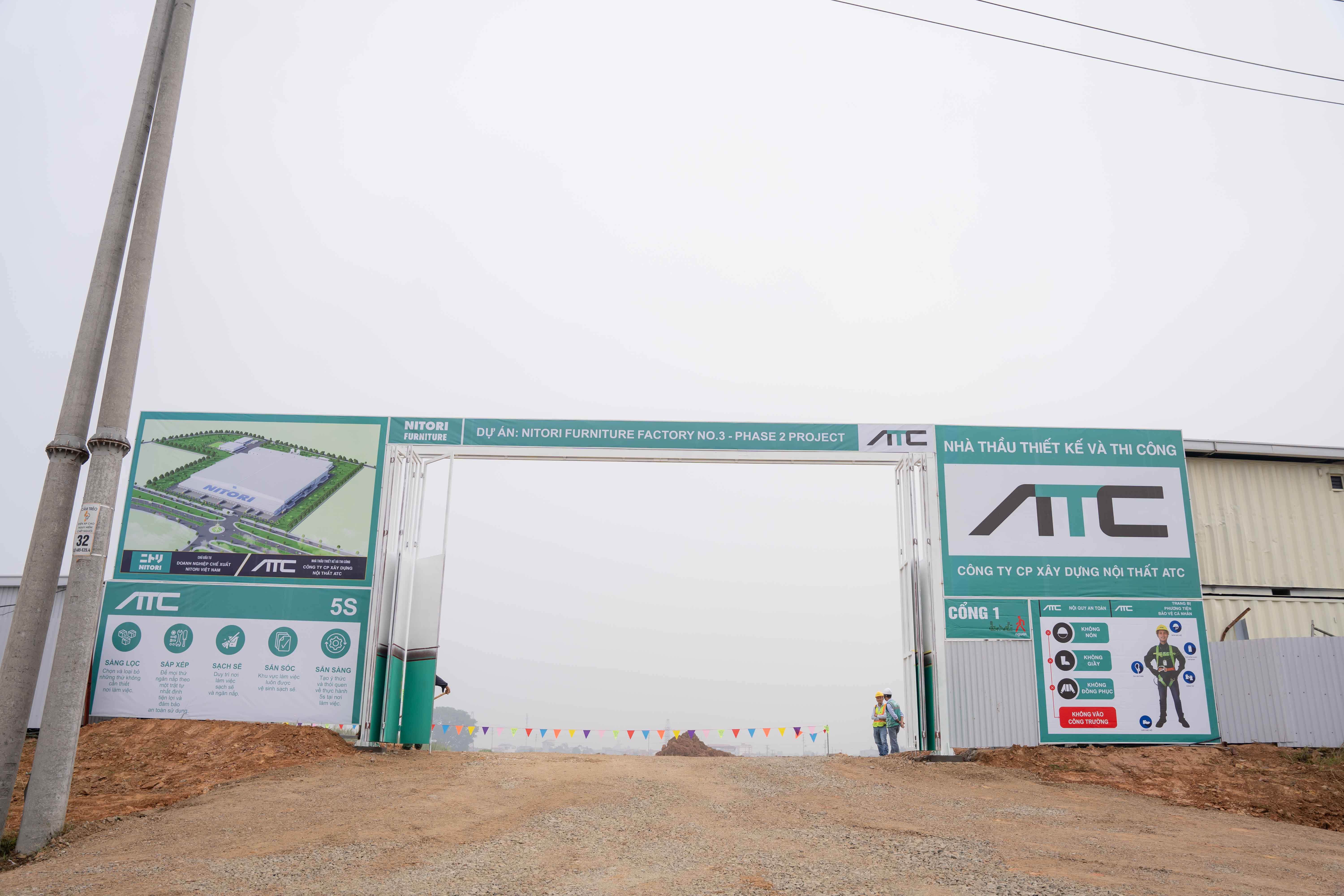 Nhà máy Nitori Furniture số 3 - giai đoạn 2