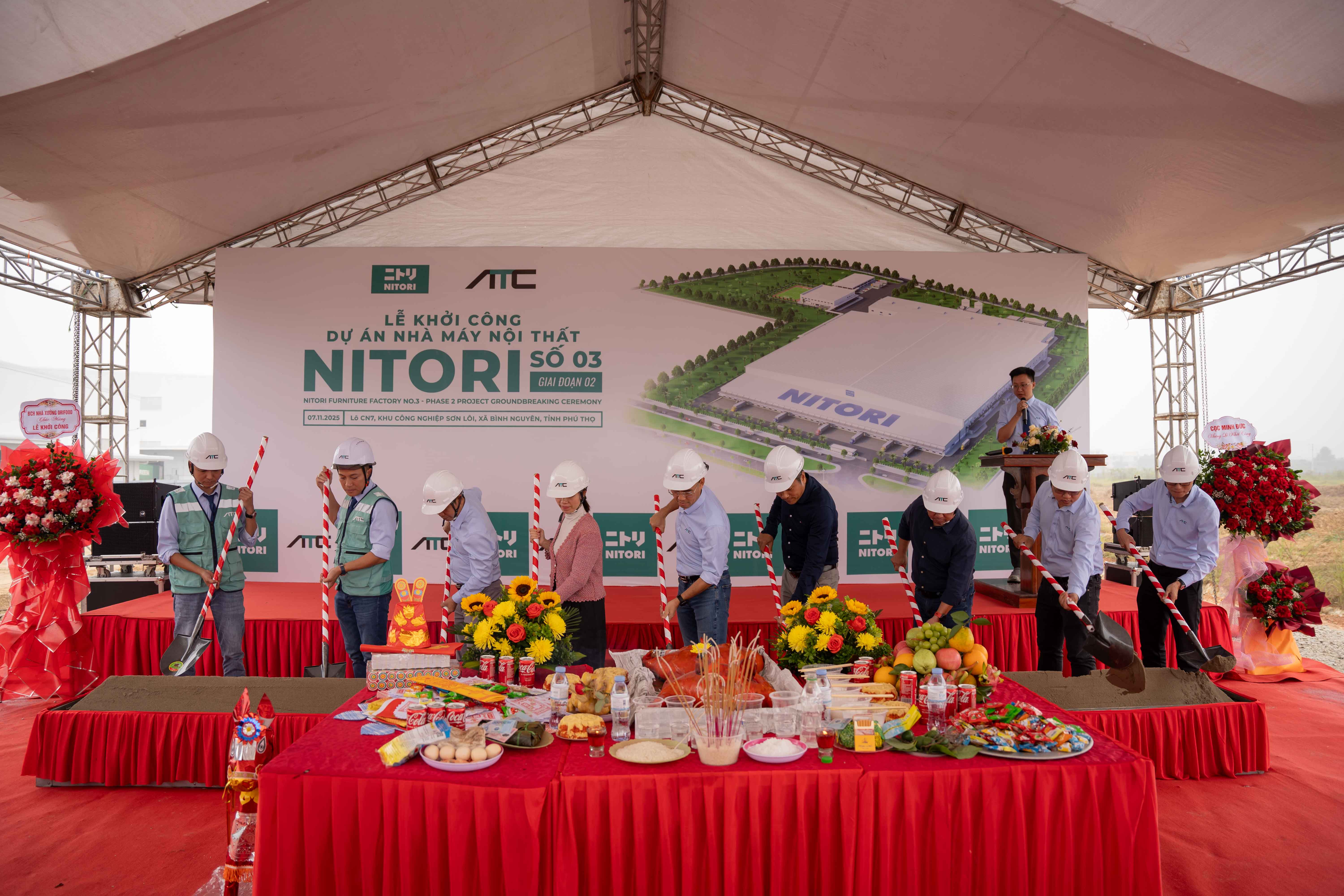 Nhà máy Nitori Furniture số 3 - giai đoạn 2