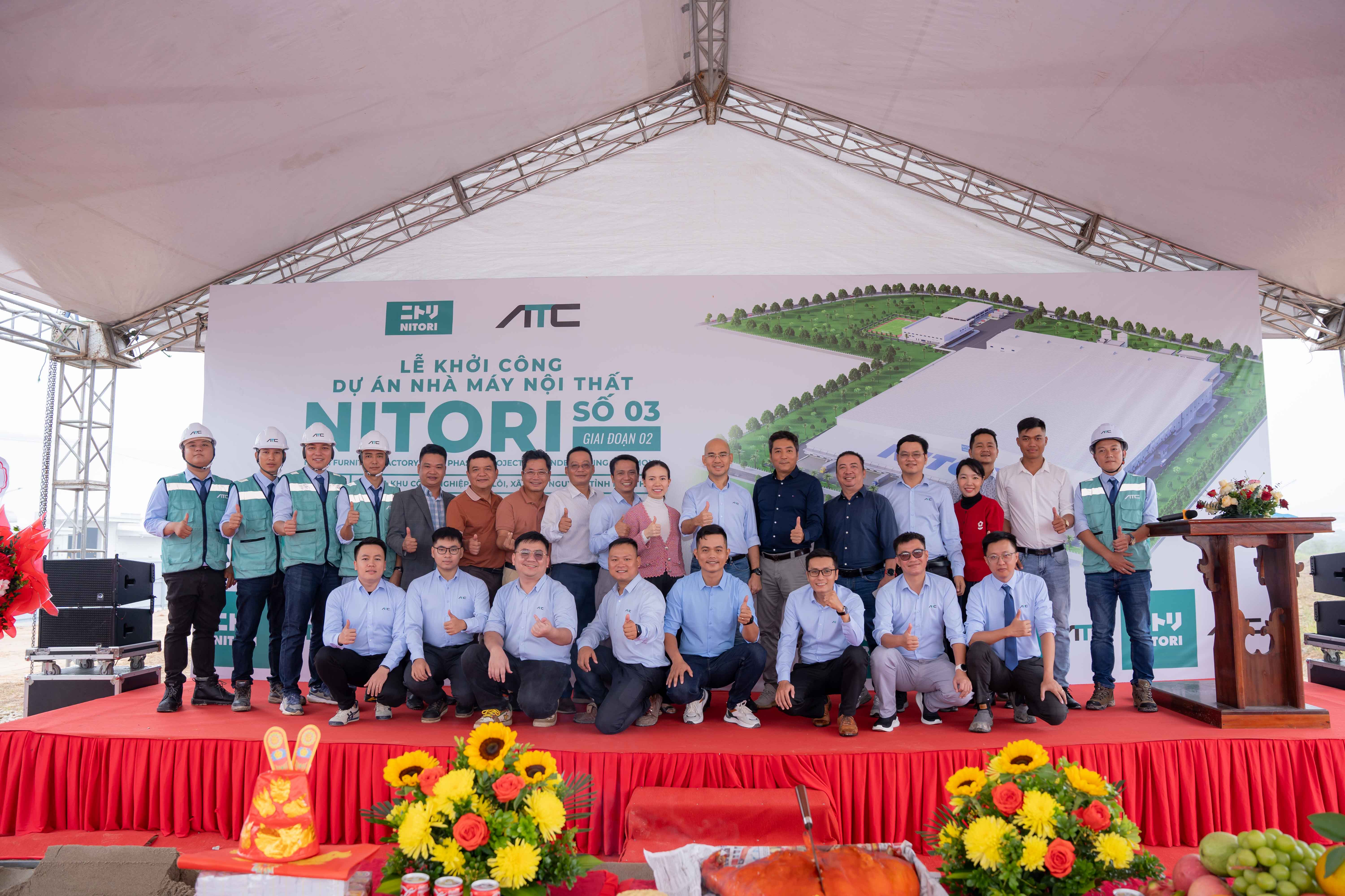 Nhà máy Nitori Furniture số 3 - giai đoạn 2